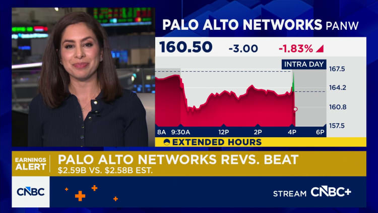 Palo Alto comparte una caída en términos de ingresos y ganancias